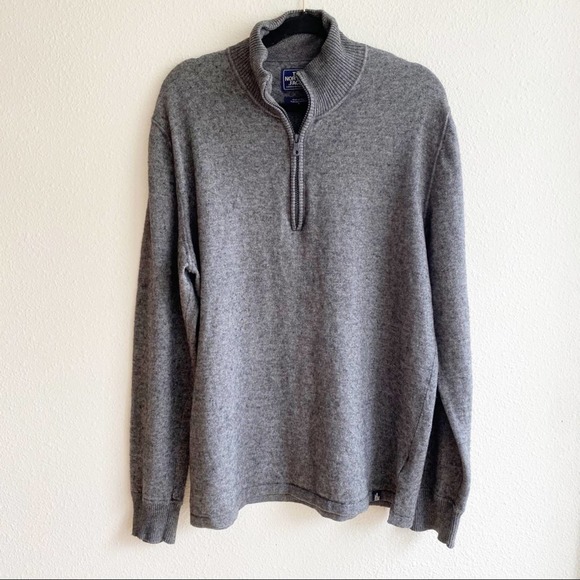 The North Face Other - The North Face Wool Blend 1/4 Zip Pullover Sweater